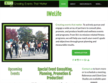 Tablet Screenshot of iwelife.com